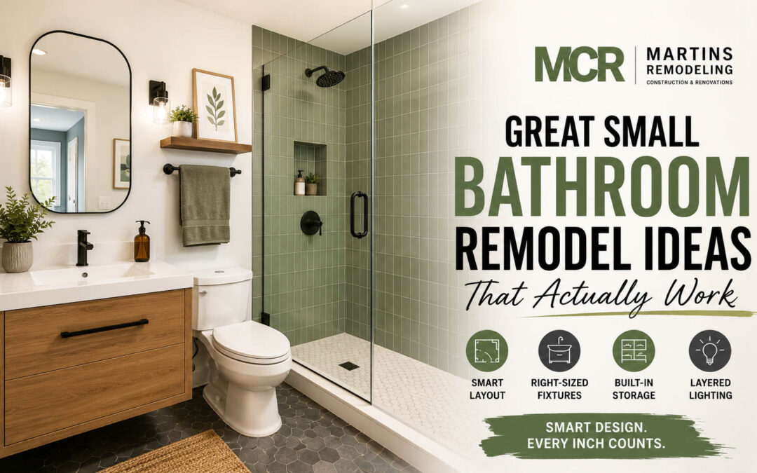 Small Bathroom Remodel Ideas That Actually Work in Burlington, NC Homes